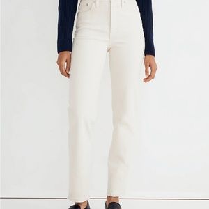 Madewell The Perfect Vintage Straight Jean in Vintage Canvas Wash (25, NWT)